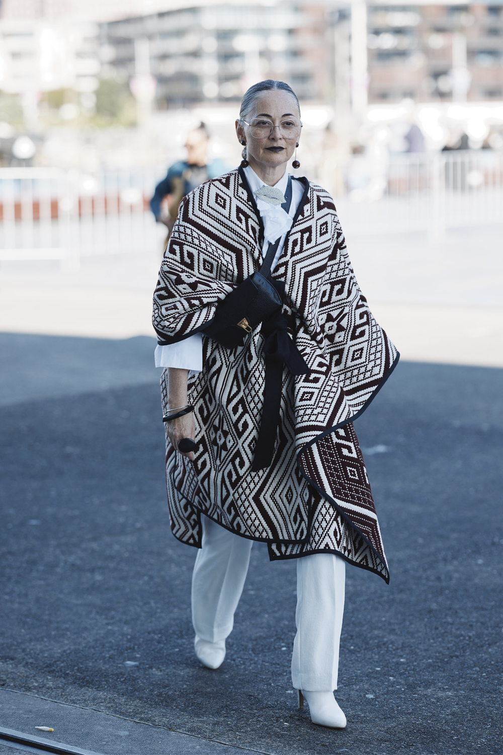 These were our favourite looks from outside the shows. Photo / Hōne Naera-Scott