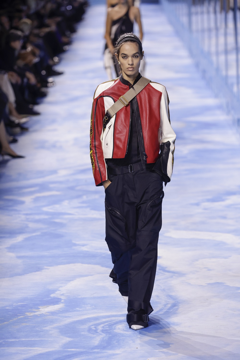 A very cool Dior motorcycle jacket. Photo / Jonas Gustavsson for The Washington Post