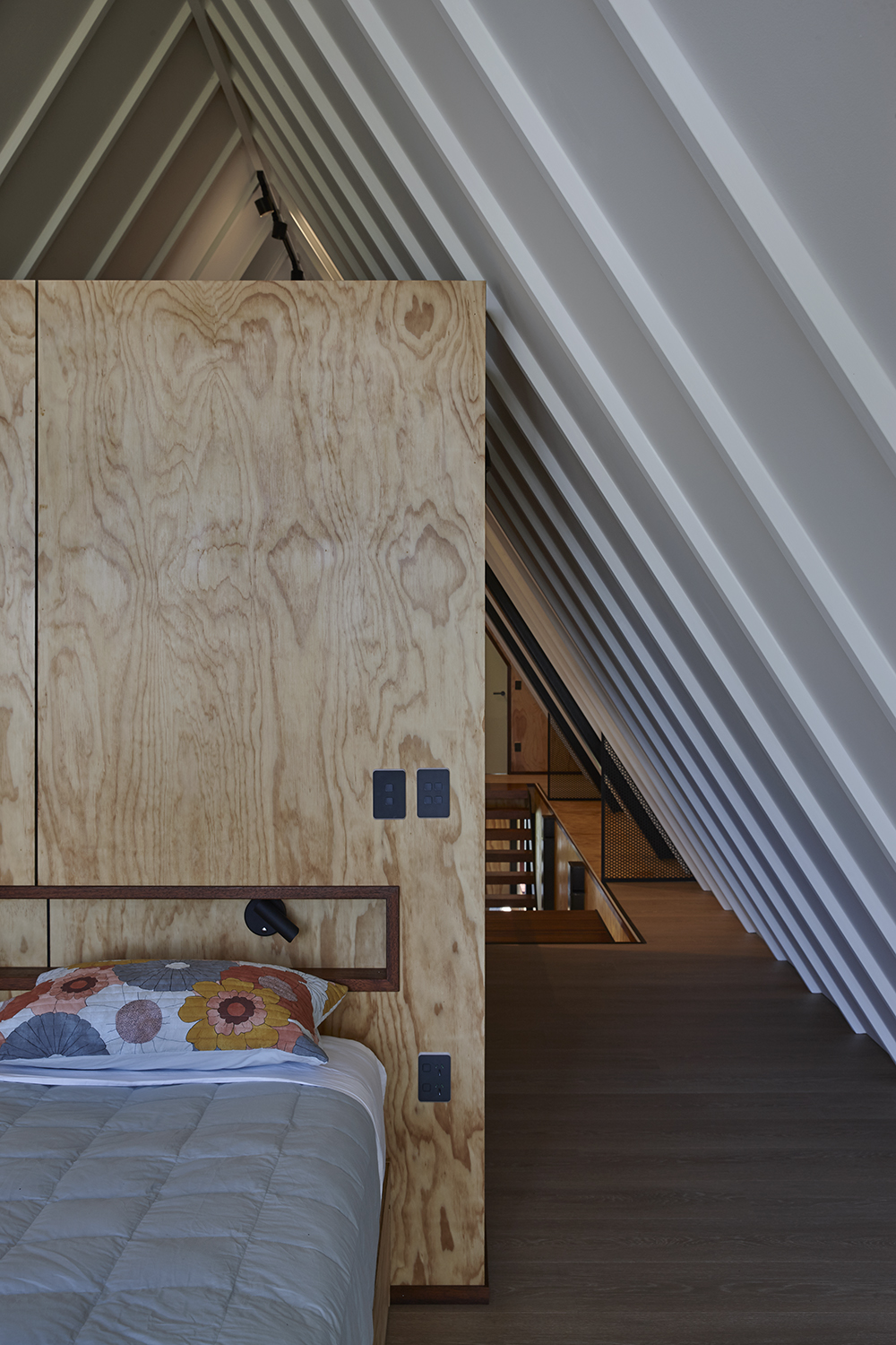 It's small enough to feel intimate and cosy for two but expandable to accommodate the owners' wider family. Photo / Jackie Meiring