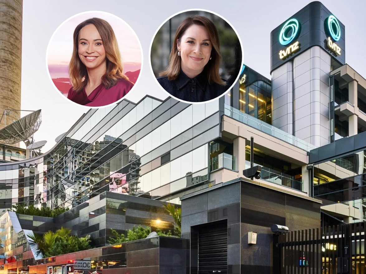 Two of TVNZ's best-known broadcasters – Breakfast co-host Tova O'Brien and 1News at Six presenter Melissa Stokes. Photos / TVNZ