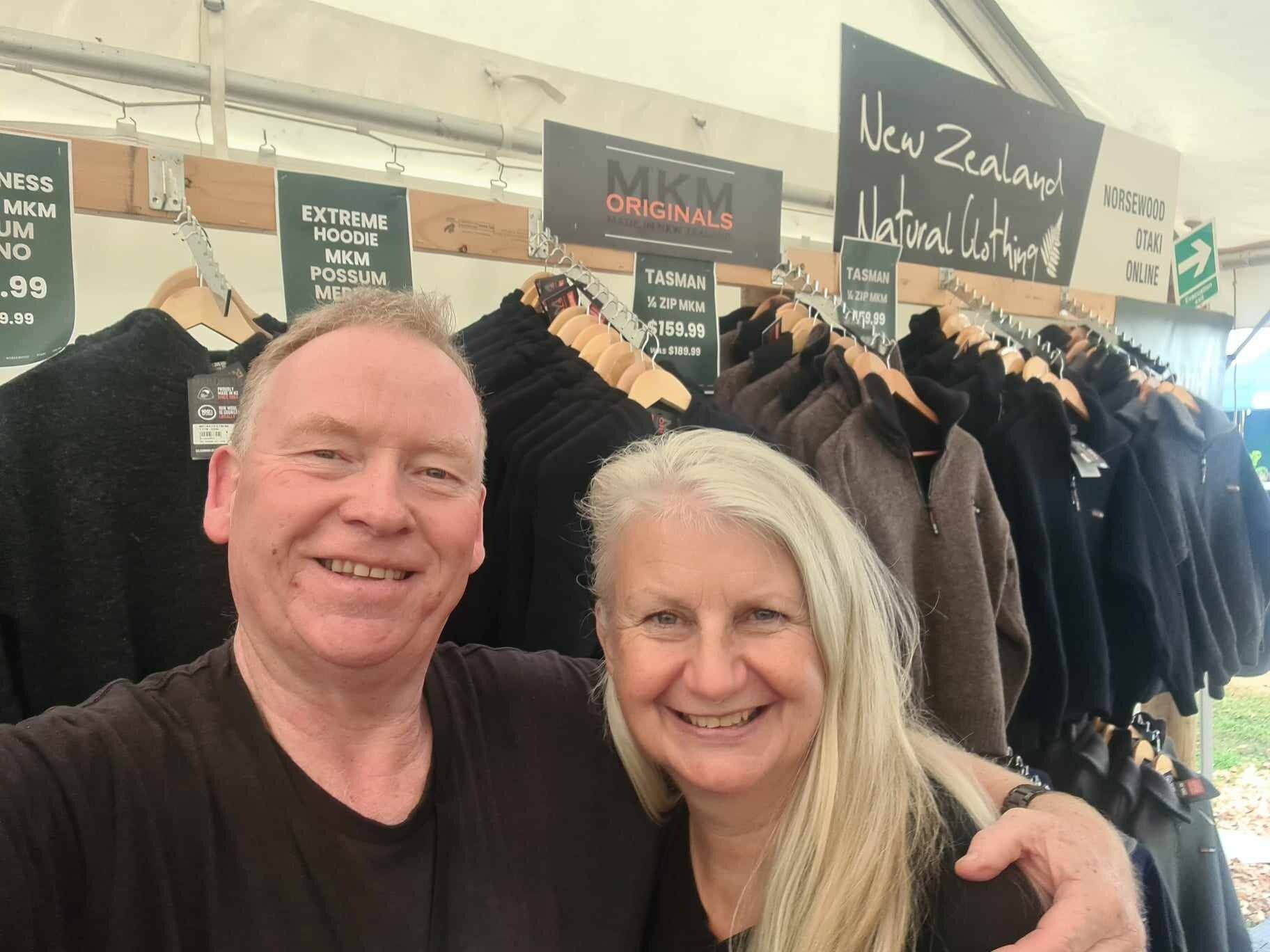 Phil Grant and Julie Hedley.