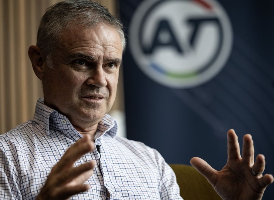 Chief Executive of Auckland Transport Dean Kimpton. Photo / Jason Oxenham