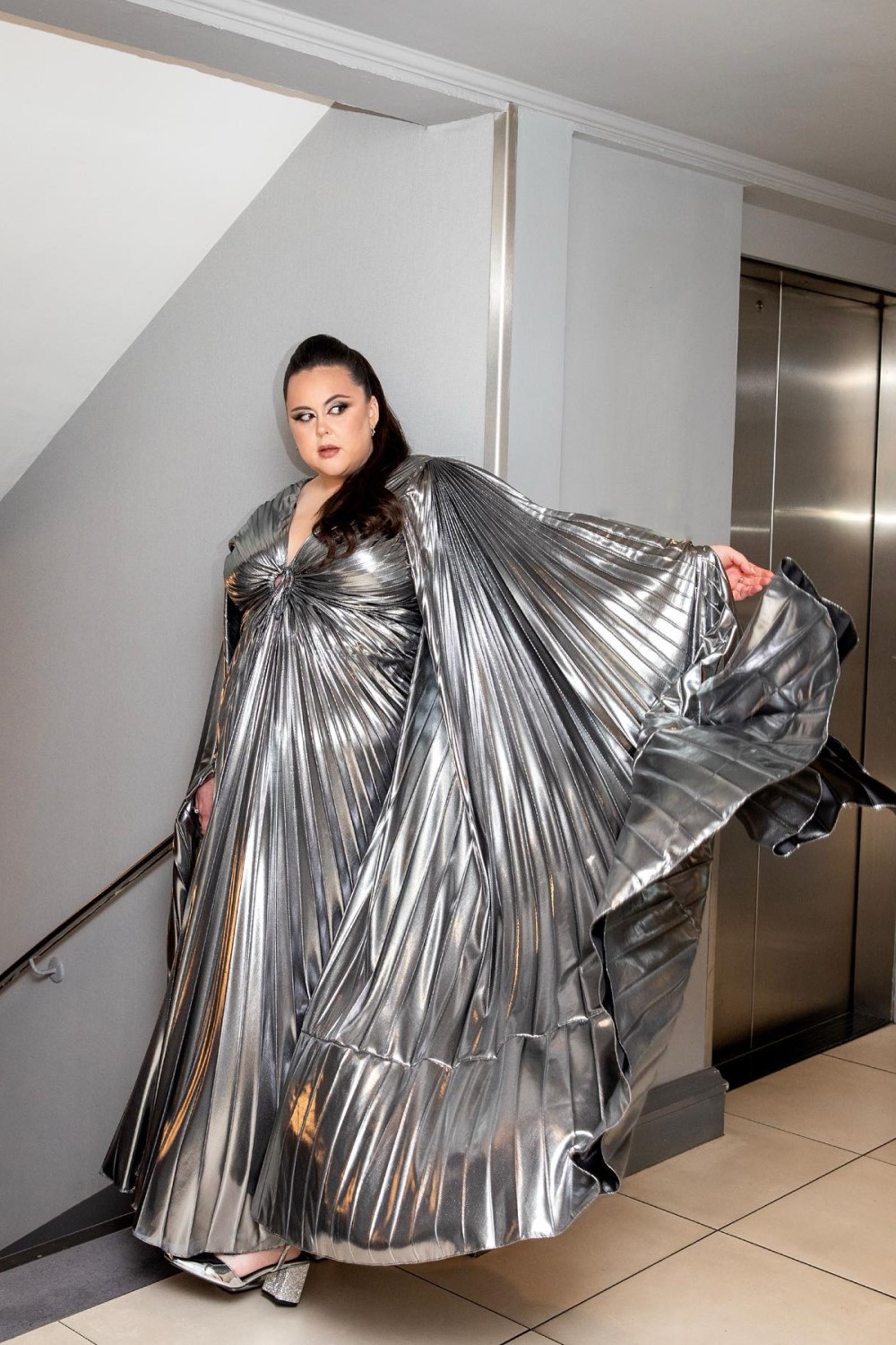 Sharon Rooney attending Bafta Scotland, 2023. Photo / @Sharon_rooney