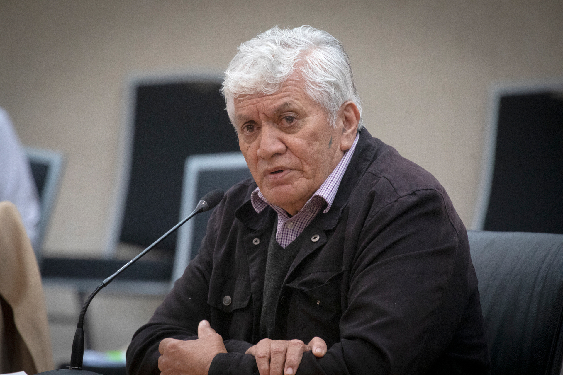 Te Tatau o Te Arawa chairman Te Taru White. Photo / Andrew Warner 