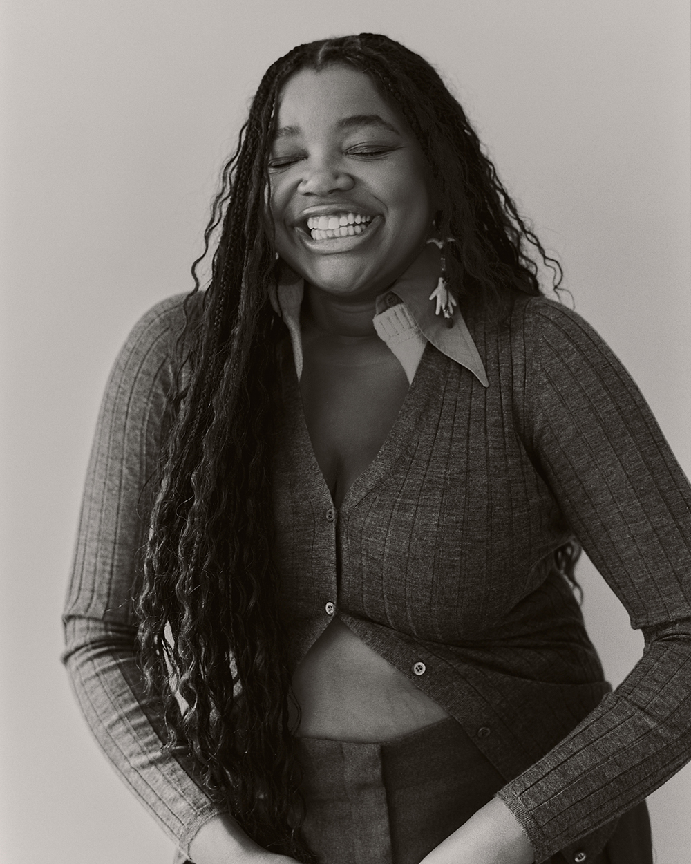 Gabriella Karefa-Johnson in the Bed-Stuy neighbourhood of Brooklyn. Photo / Lelanie Foster, The New York Times