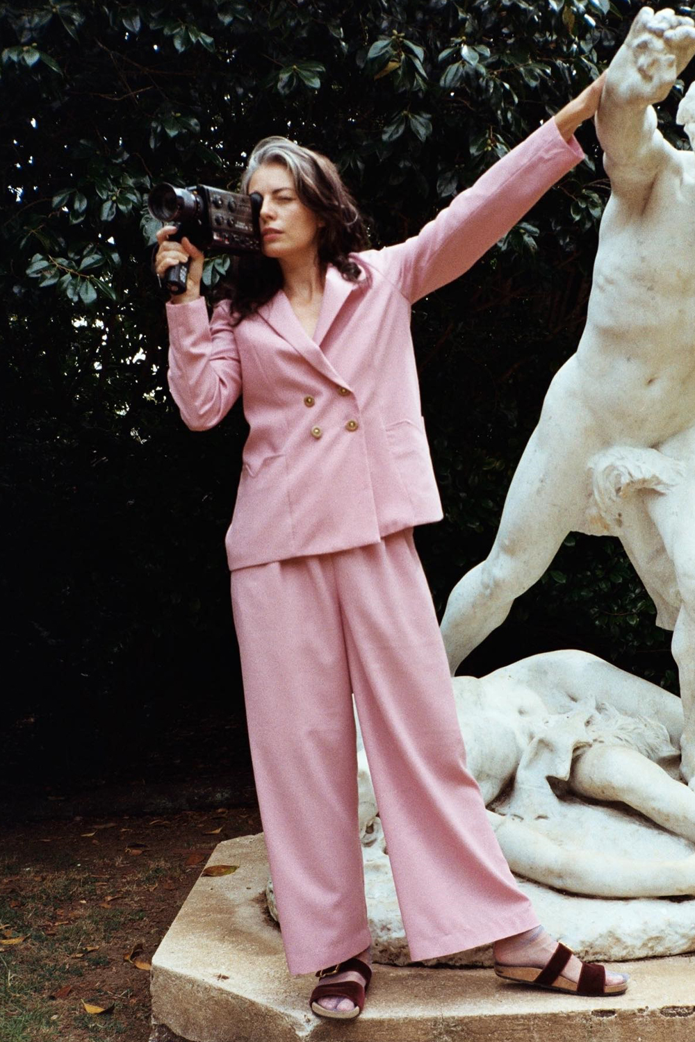 Ingrid Starnes suiting. Photo / Olivia Renouf