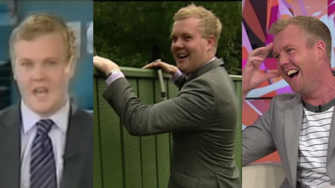 Matty McLean has been an iconic Breakfast presenter — from singing on air to jumping over the Prime Minister's fence. Photo / TVNZ