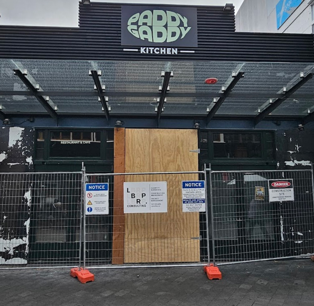 Paddy Gaddy, Taco Medic, Hell Pizza in Searle Lane, and the original Joe’s Garage in the adventure tourism capital all fell within a few weeks. Photo / Google Maps