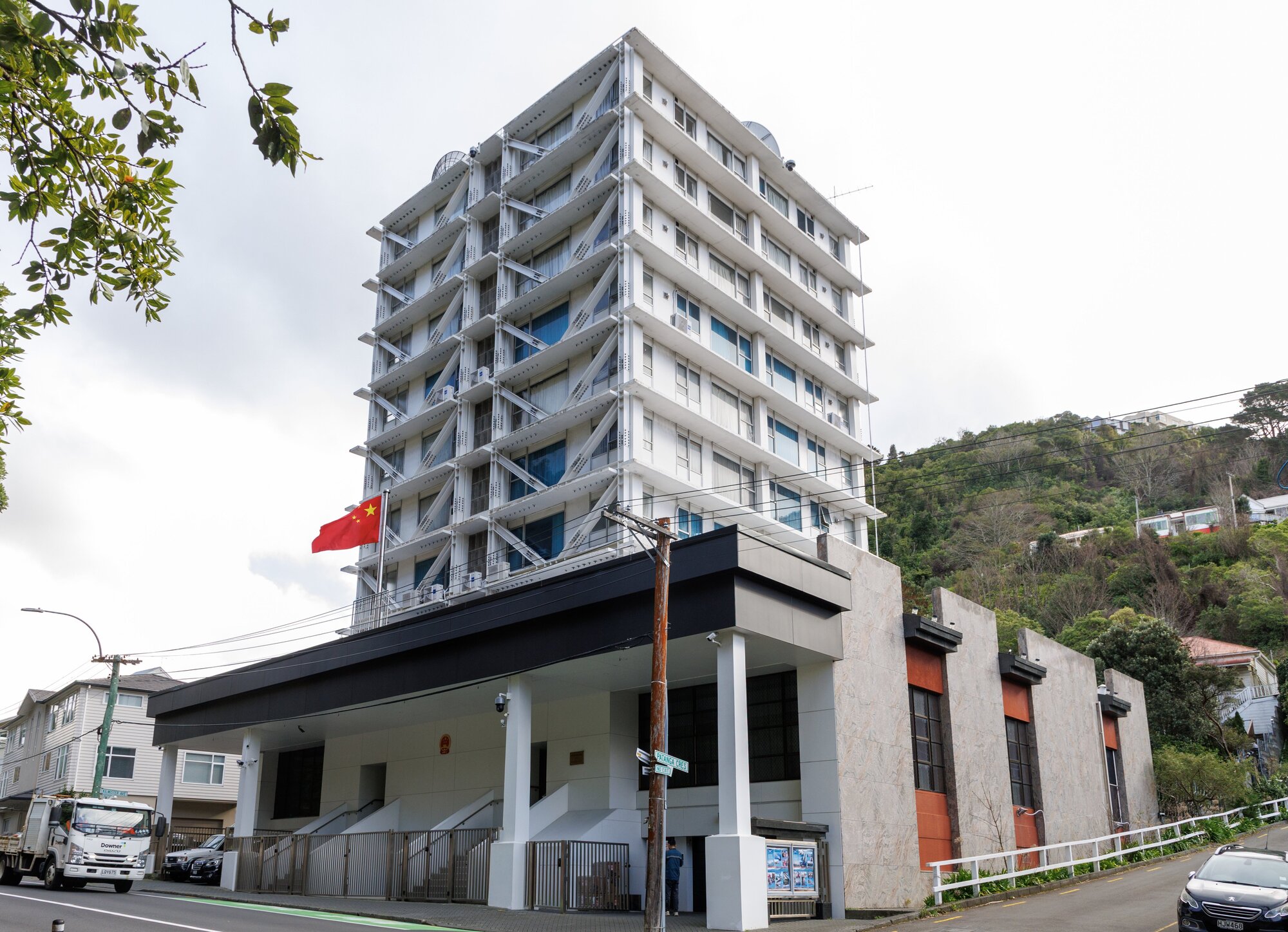 The Embassy of the People’s Republic of China is based on Glenmore St in Wellington. Photo / Mark Mitchell