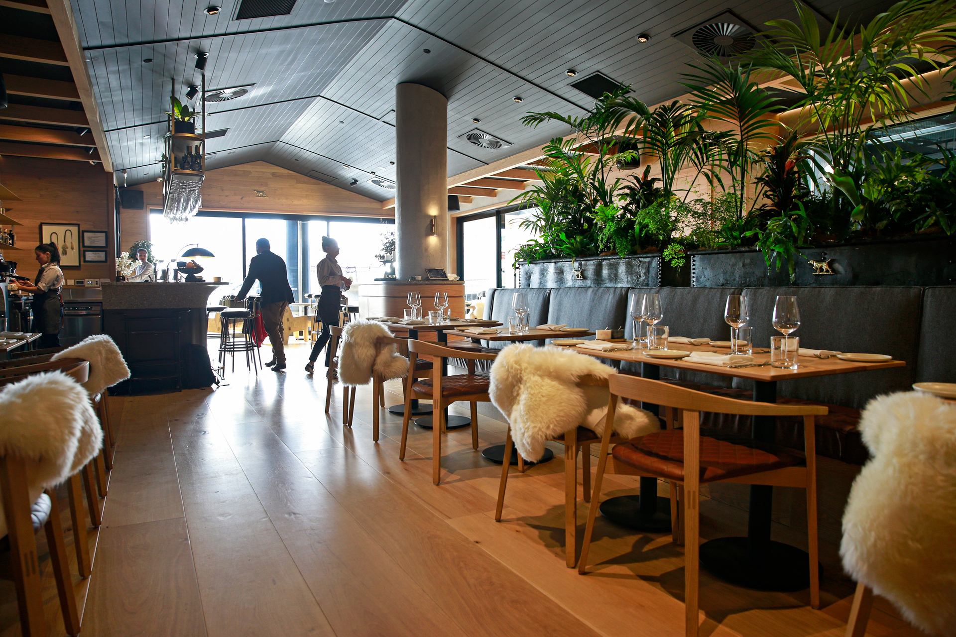 The Lodge Bar & Dining, Rodd & Gunn, Commercial Bay, Auckland. Photo / Alex Burton 