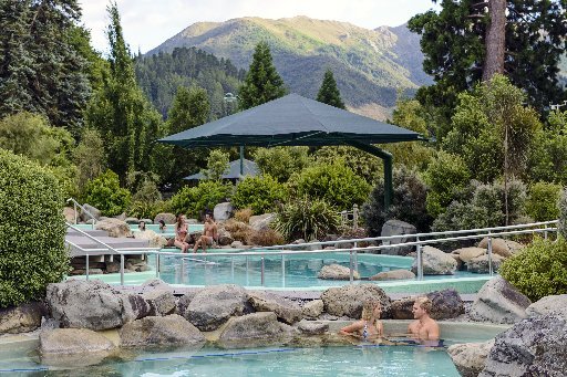 Hanmer Springs Thermal Pool and Spa, Canterbury.
