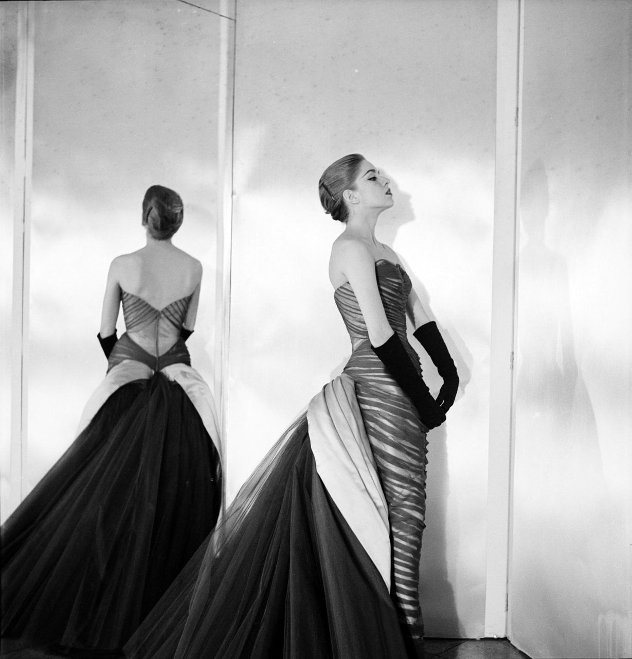 Charles James’ ‘Butterfly’ dress, 1955. Photo / The Cecil Beaton Studio Archive at Sotheby’s