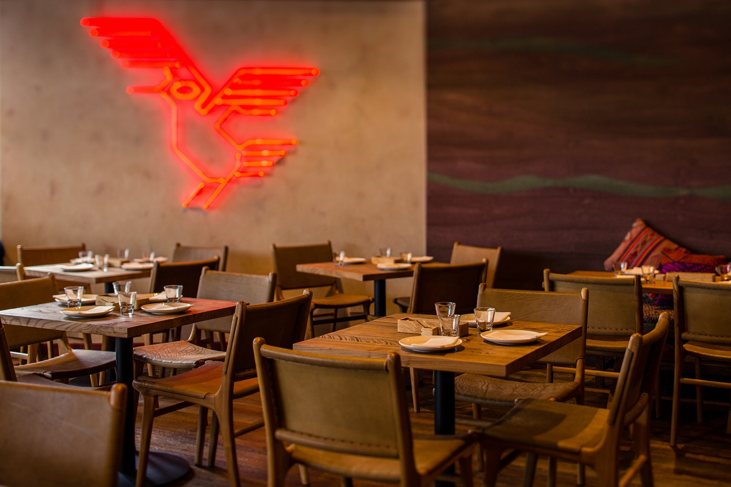 Inside the dining room at Inca. Photo / Babiche Martens