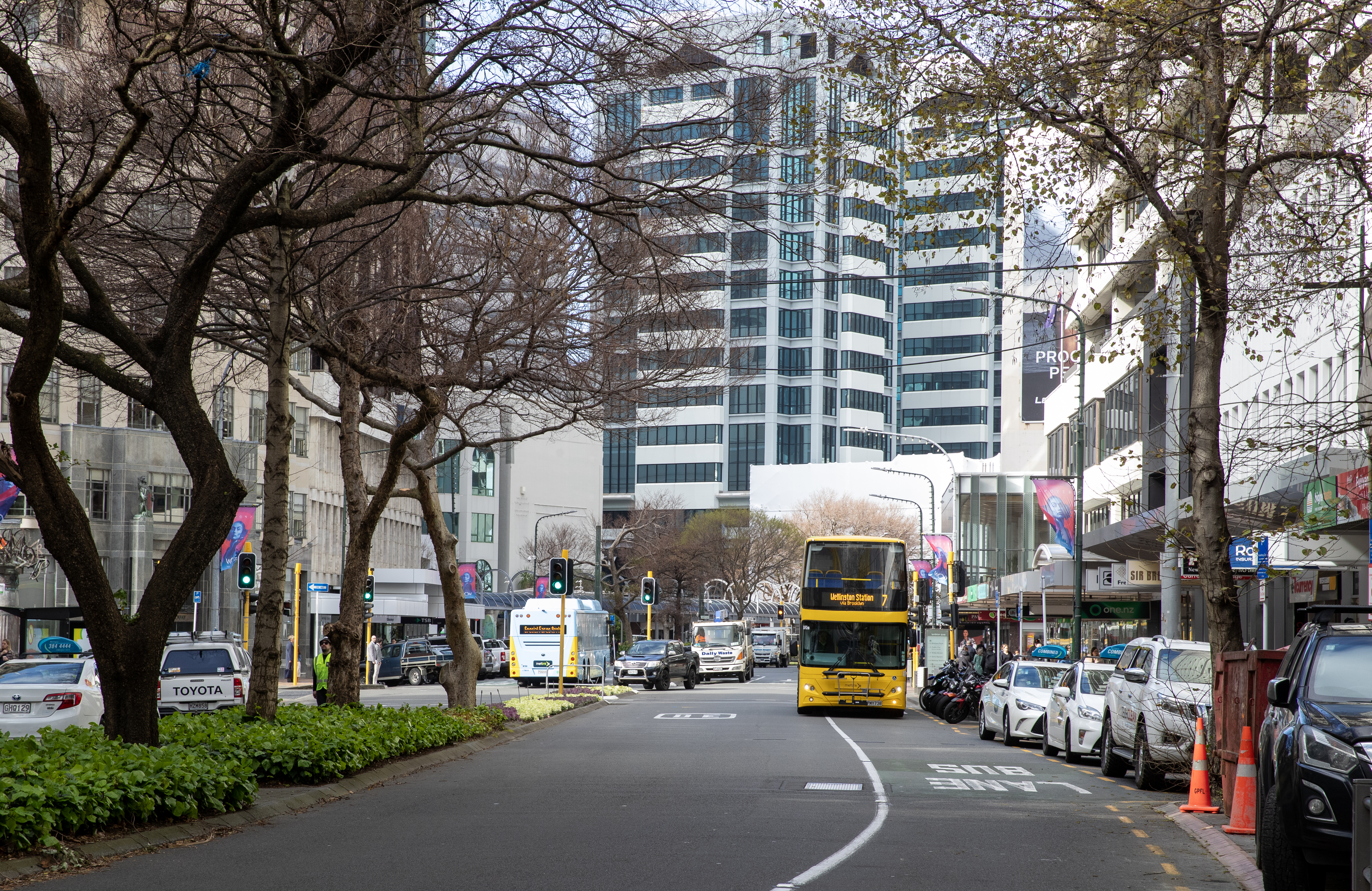 The Golden Mile revamp was signed off in June and July this year by LGWM partners and will cost $139.4 million. Photo / Mark Mitchell