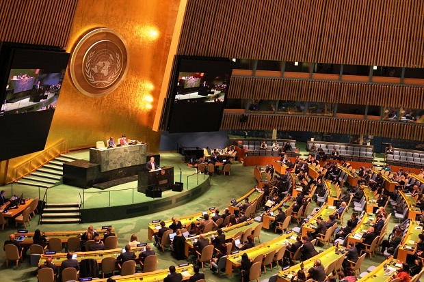 In April, the United Nations General Assembly continued its special session on the invasion of Ukraine. Photo / Getty Images