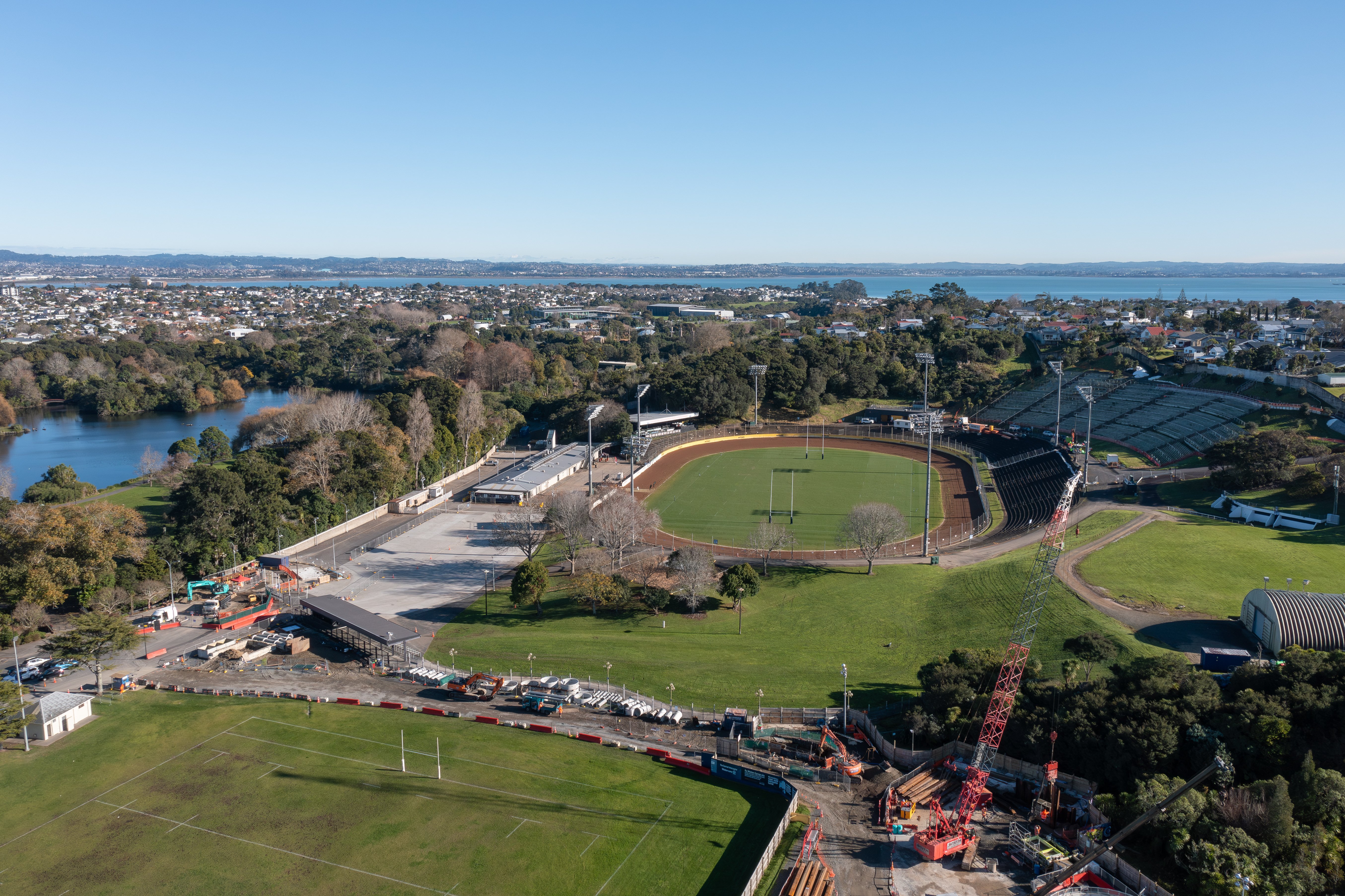 Western Springs Stadium, home of Western Springs Speedway and the Ponsonby Rugby Club. Photo / Jason Dorday