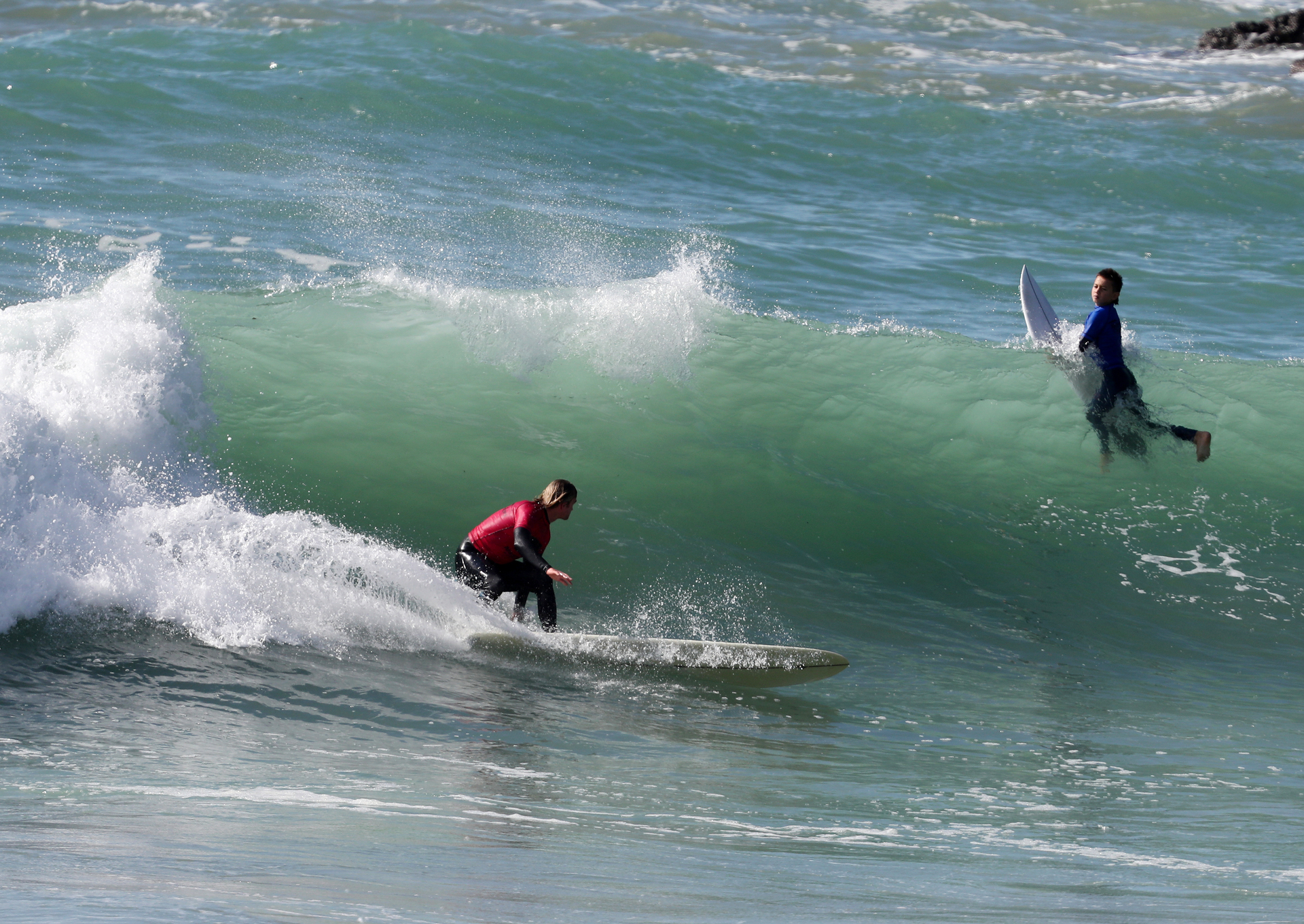The surf at Northland's Sandy Bay will be the scene of one of two Surfing for Farmers days in Northland this summer.