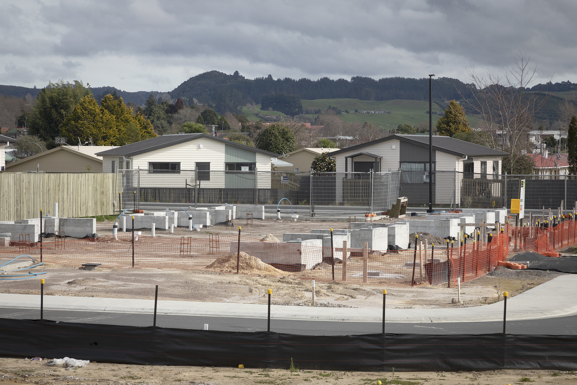 Kāinga Ora's housing development on the corner of Ranolf St and Malfroy Rd. Photo / Andrew Warner