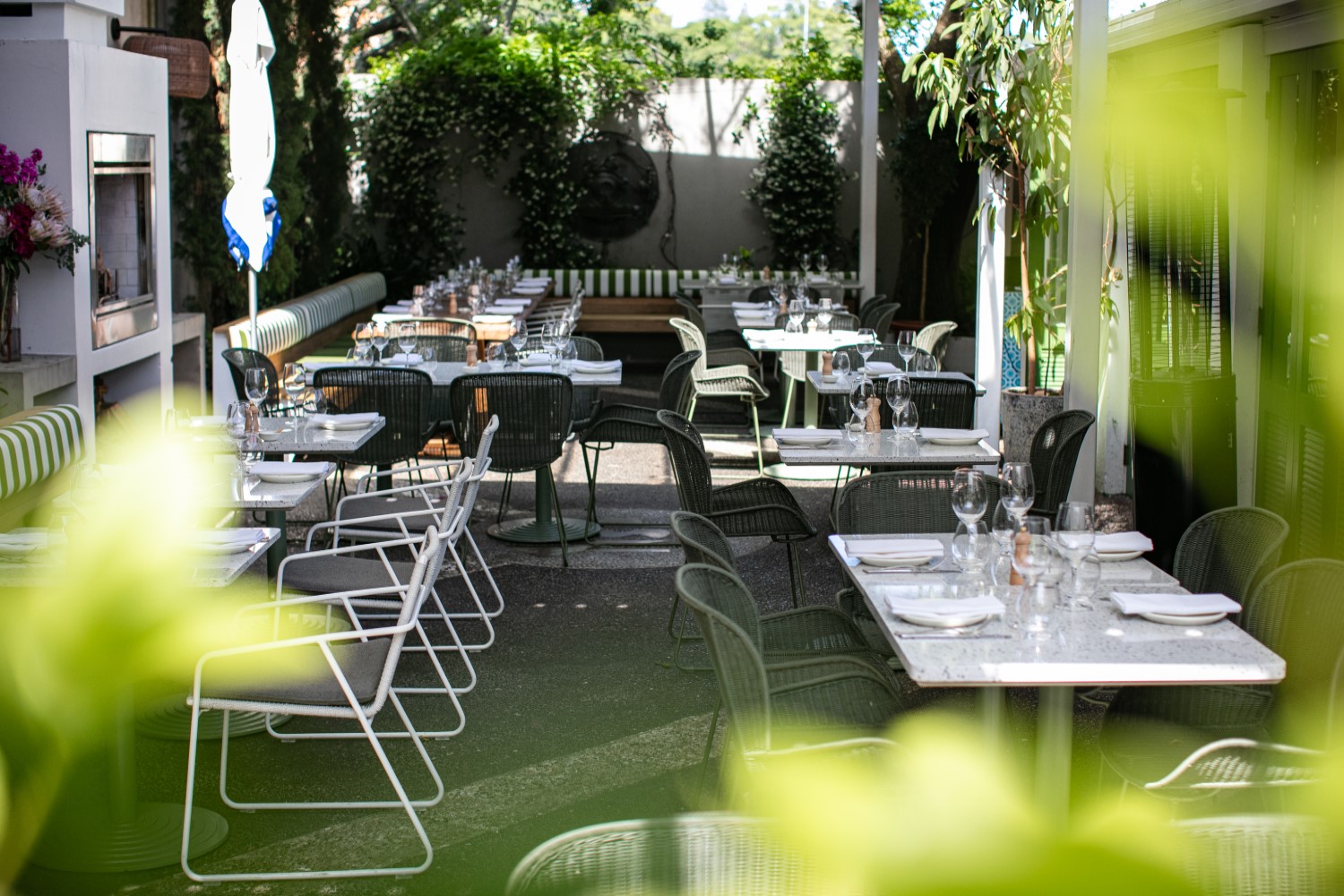 NSP boasts an enchanting courtyard. Photo / Babiche Martens