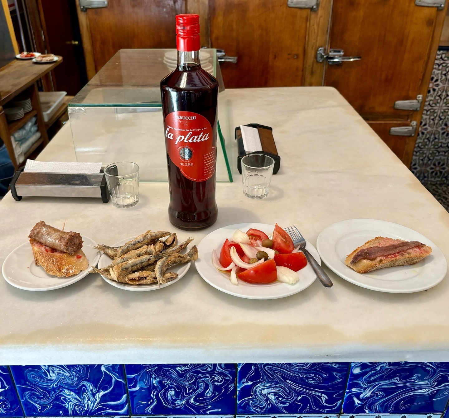 An easy spot for classic tapas at La Plata. Photo / @barlaplata