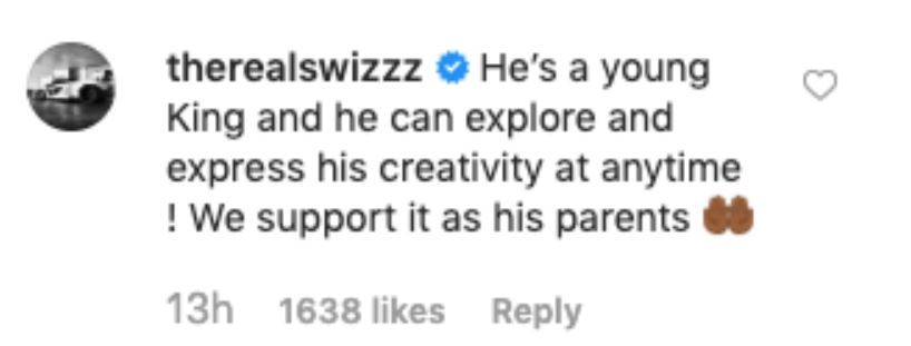 Swizz Beats showed his support. Photo / Instagram