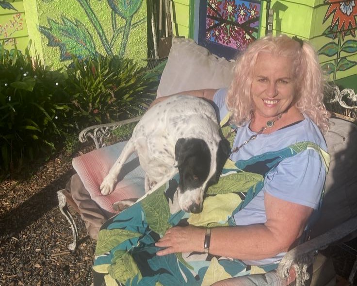 Dog owner Brigid Sinclair, pictured with Fred, says it's time for Whangārei District Council to review its dog registration fees and provide positive rewards for those who comply.