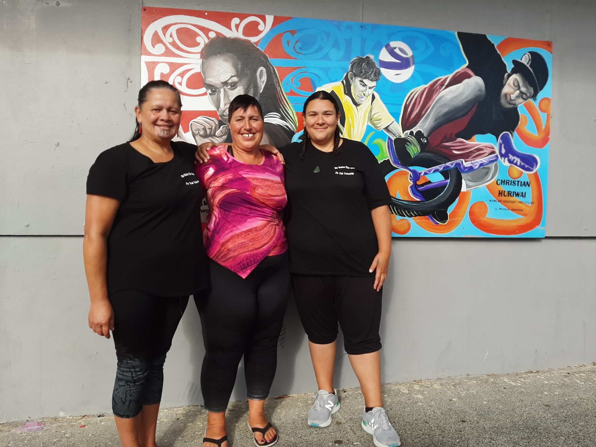 Deeann Herkt-Kopa, Rhonda Zielinski and Jane Beamsley have set up a community support group to help recovering alcoholics and addicts in Kaikohe. Photo / Jenny Ling