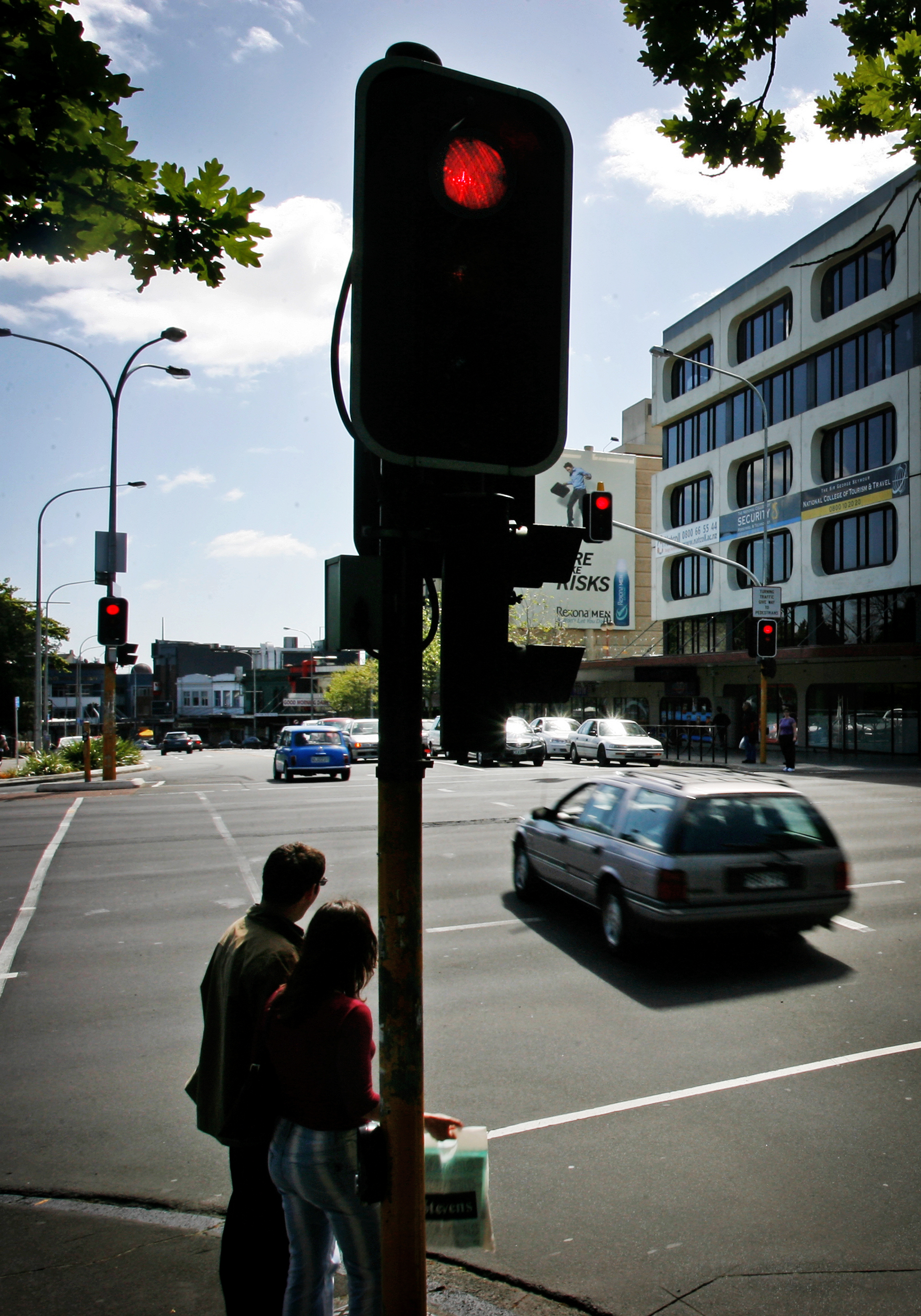 ran a red light demerit point