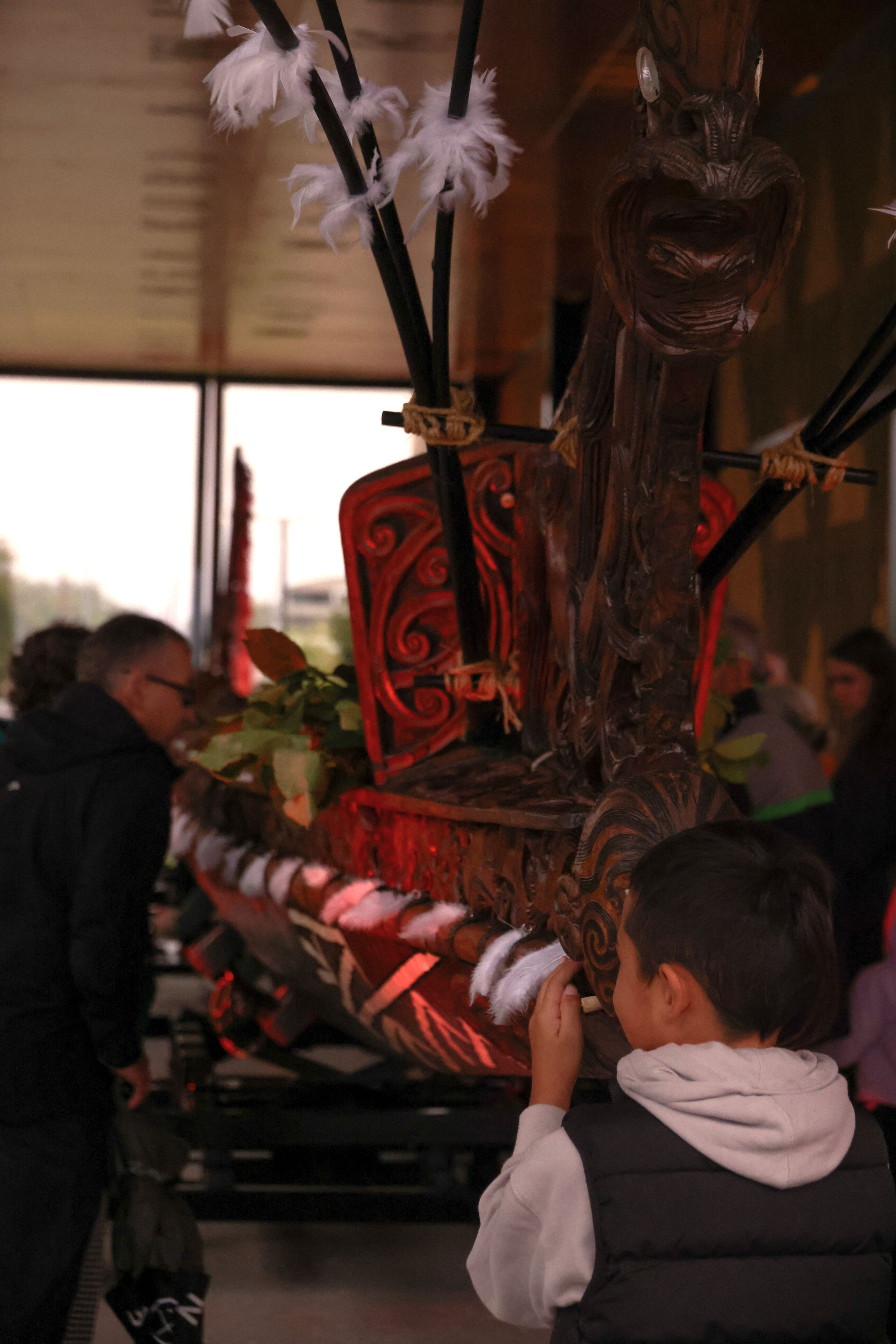 The waka taua 