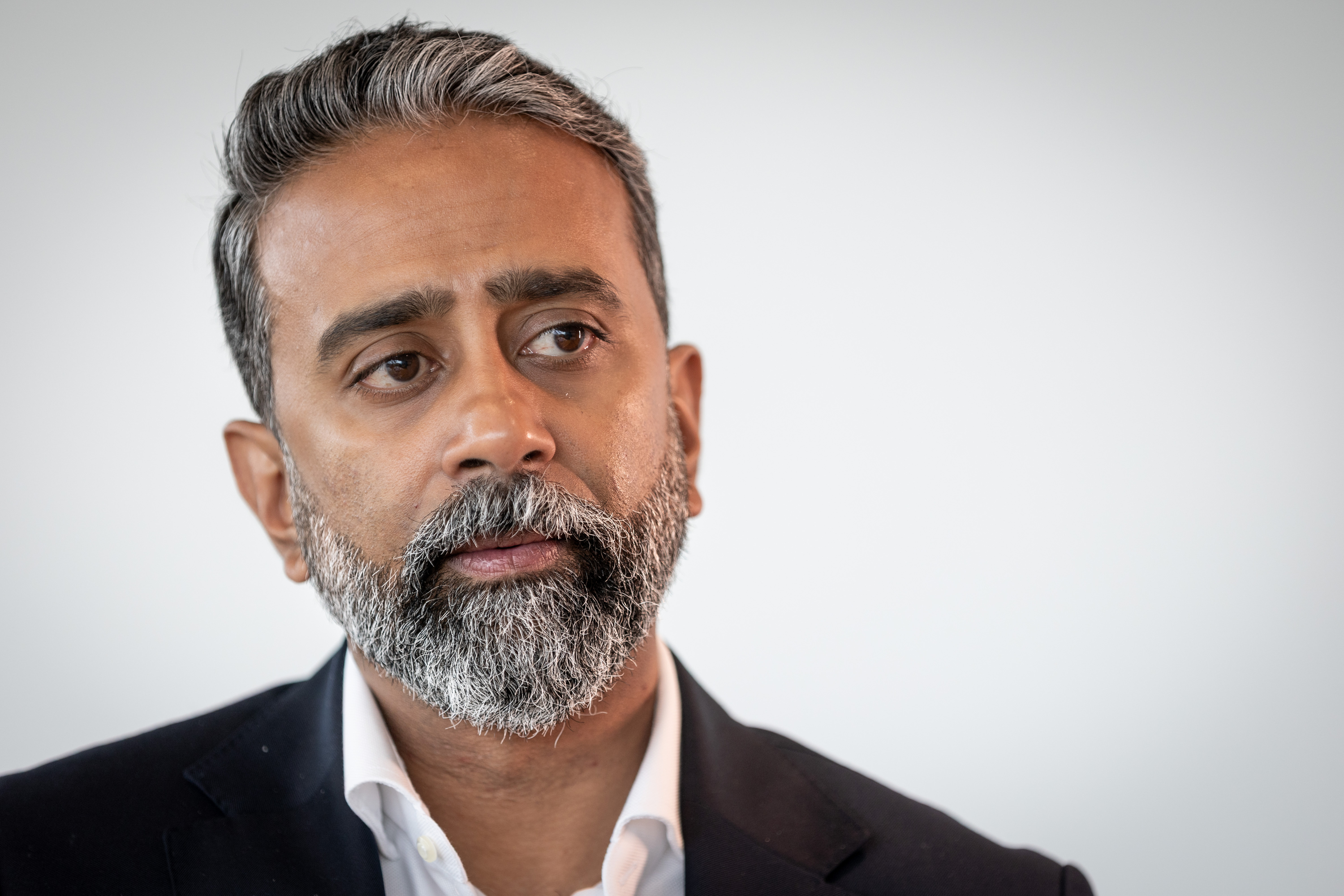 Nikhil Ravishankar succeeded Greg Foran as Air NZ CEO in October. He says Air New Zealand needs to plan for multiple scenarios as global volatility increases. Photo / Michael Craig