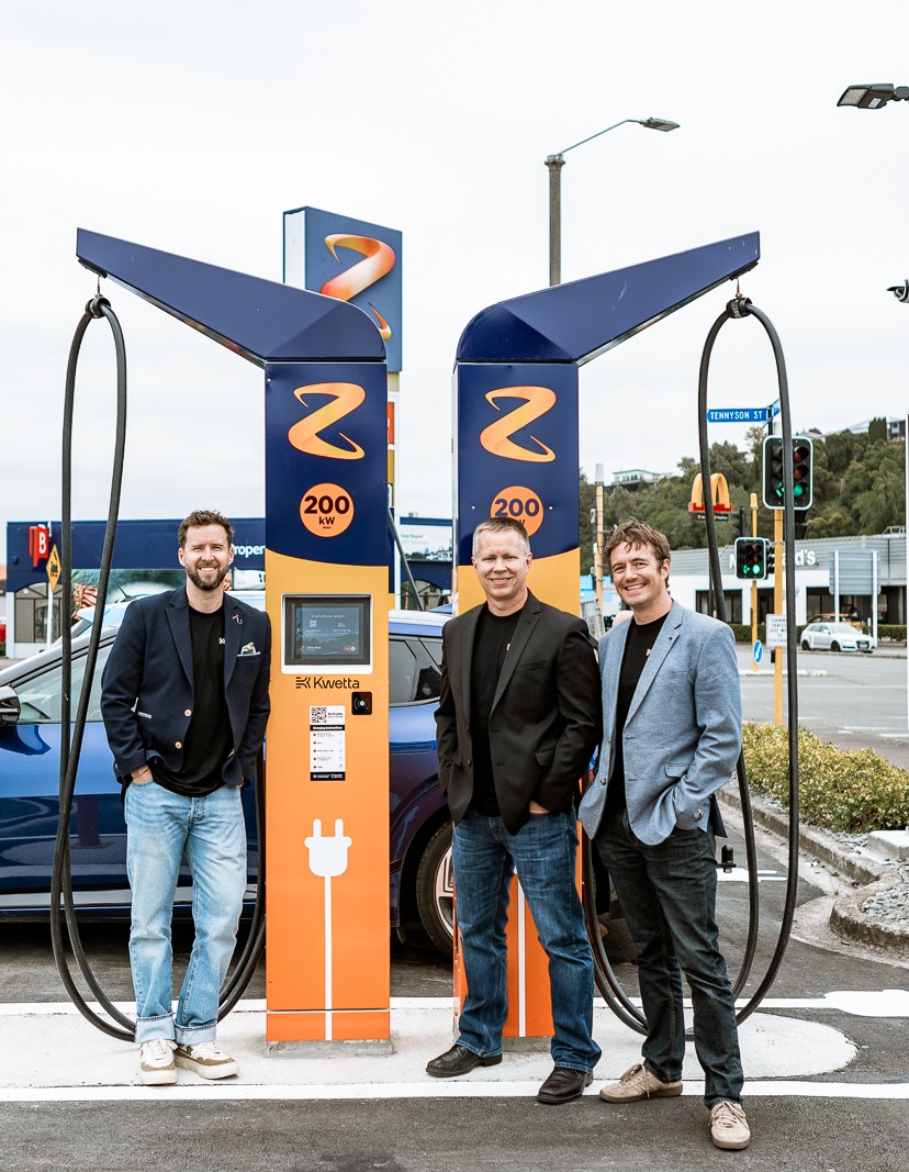 Kwetta's co-founders (from left) Mike Lazelle, Dustin Murdock and Dr Robert Turner.