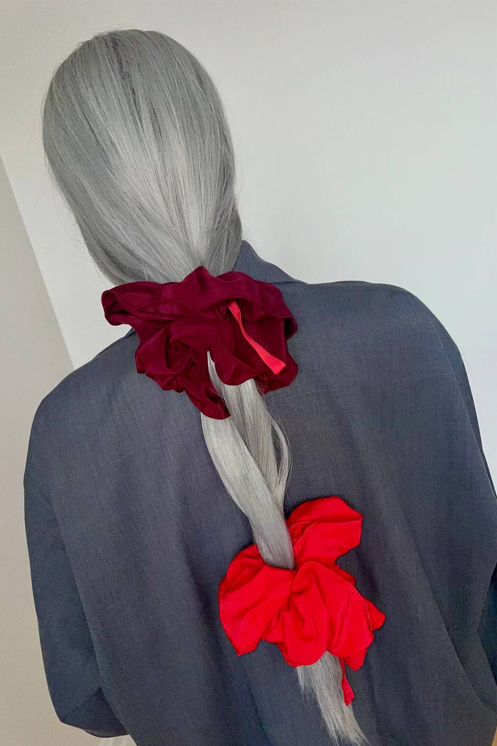 Keep your hair at bay with a chic scrunchie. Photo / Gloria