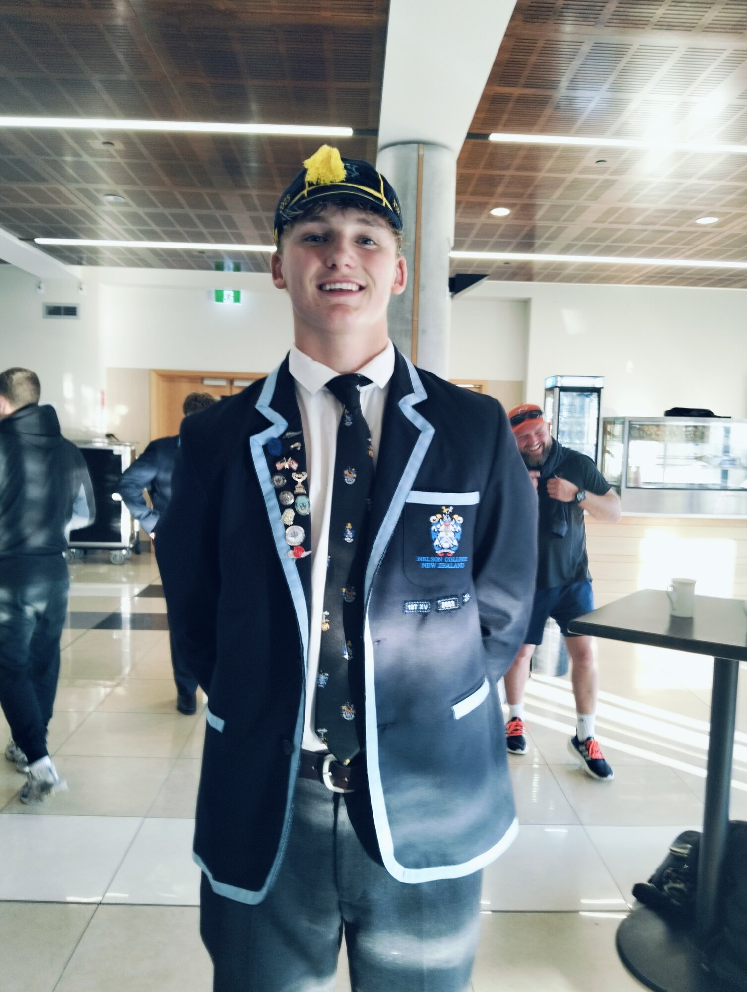 Nelson College First XV captain Tom Perkins.
