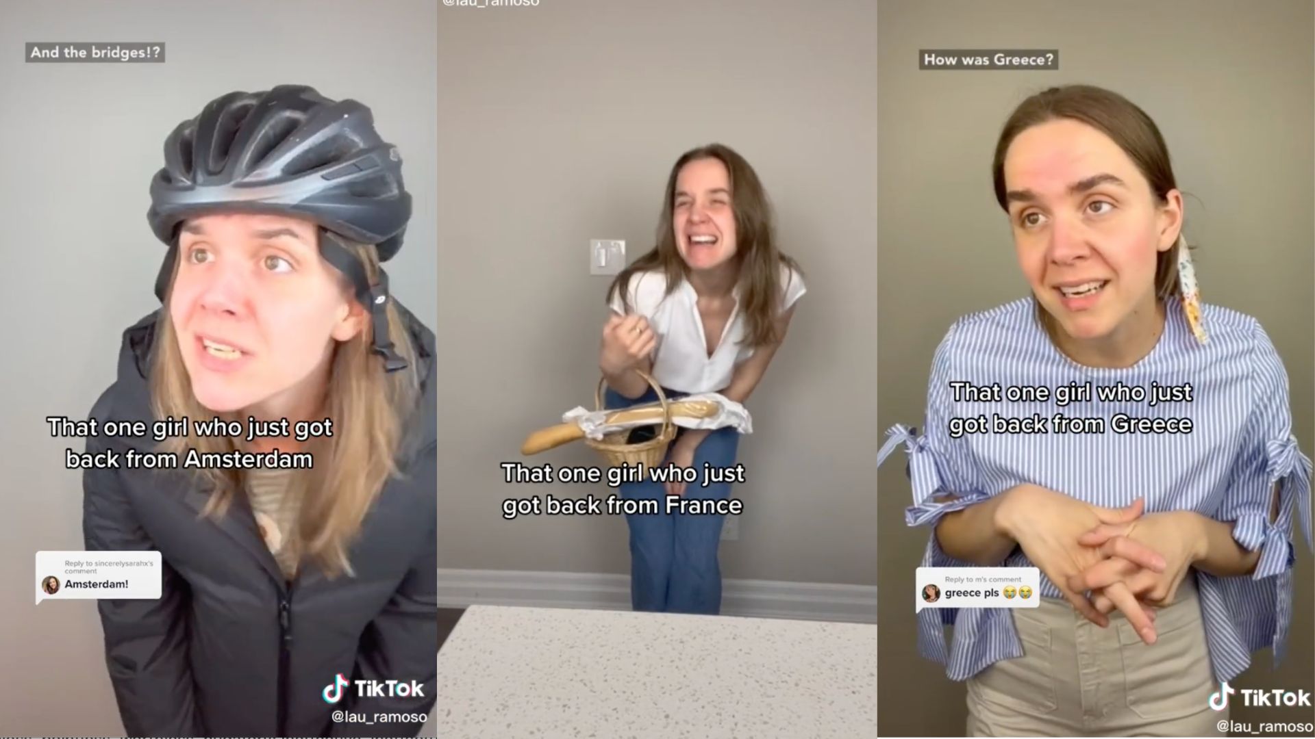 Lauren Ramoso has earned millions of views for her lighthearted skits. Photo / @lau_ramoso