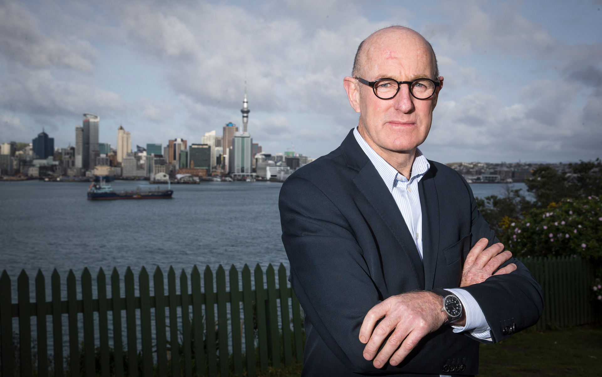 Auckland Councillor and planning committee chair Chris Darby. NZ Herald photo by Greg Bowker