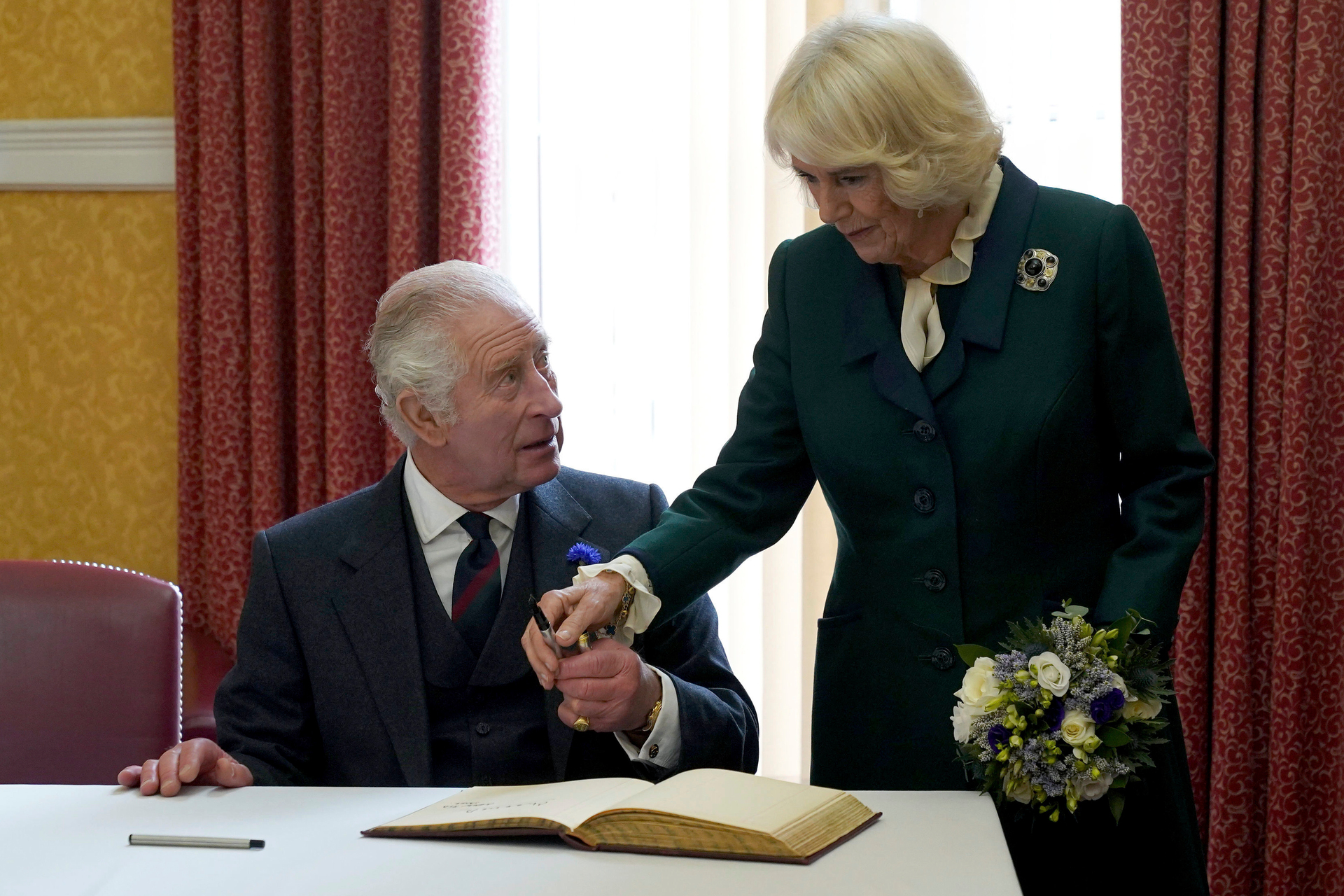 King Charles III and Camilla, the Queen Consort, will both be crowned on May 6, 2023. Photo / AP