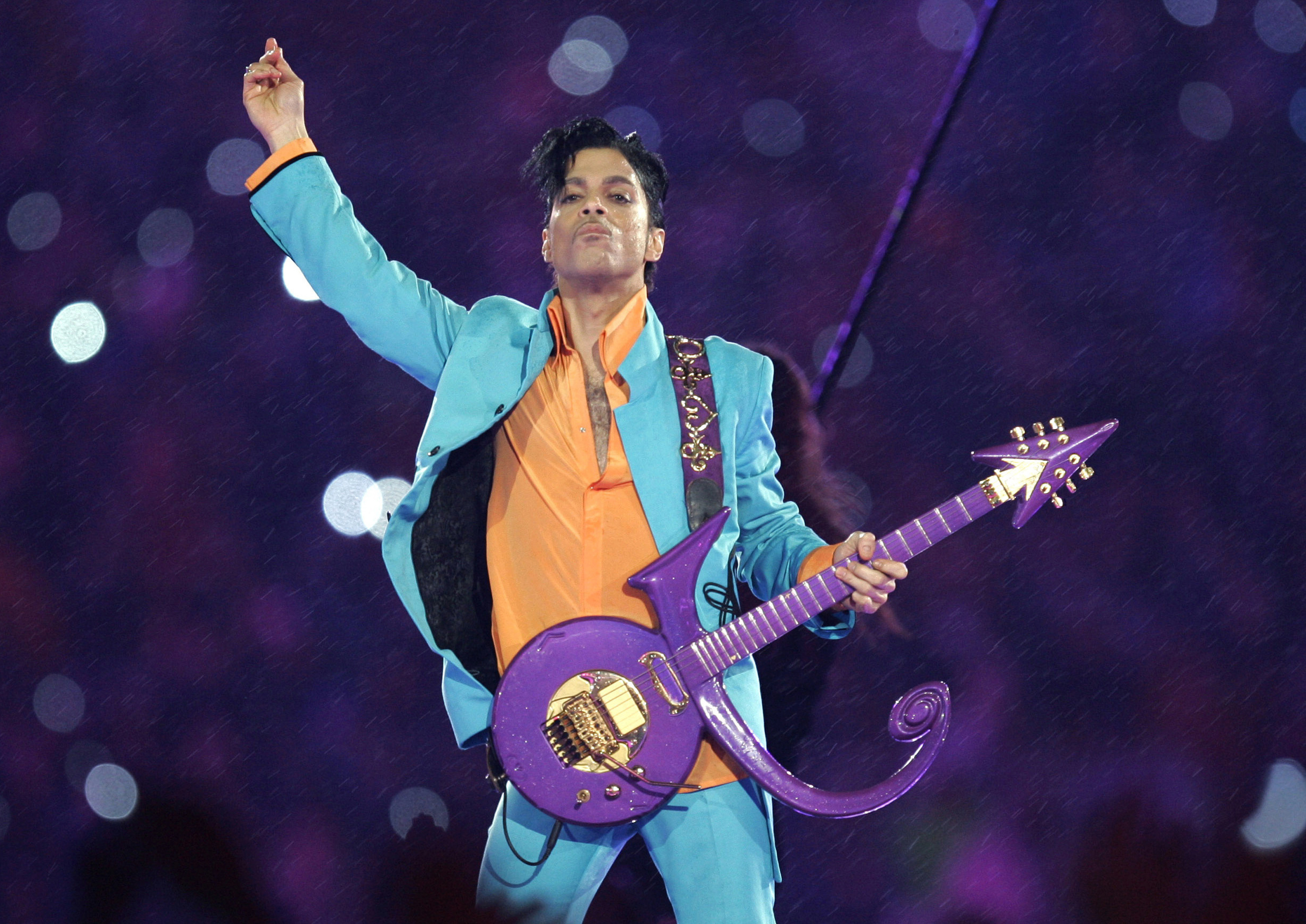 Prince’s iconic show was one the greatest moments in the history of halftime shows for NFL legend Dan Marino. Photo / AP