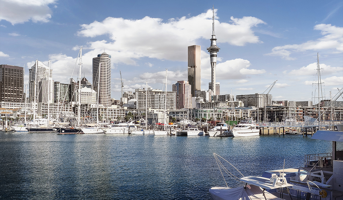 How the tower might have looked on our skyline. Photo / supplied