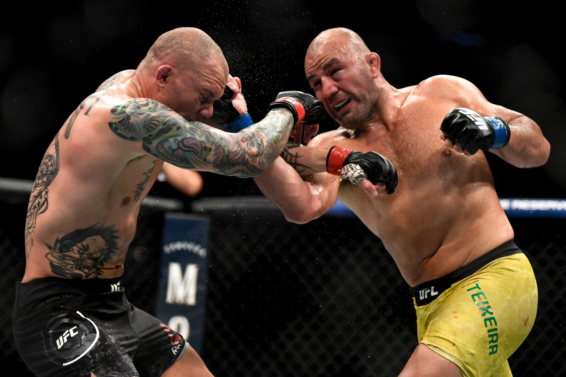 Glover Teixeira has put together an impressive string of wins inside the UFC octagon. Photo / Getty Images
