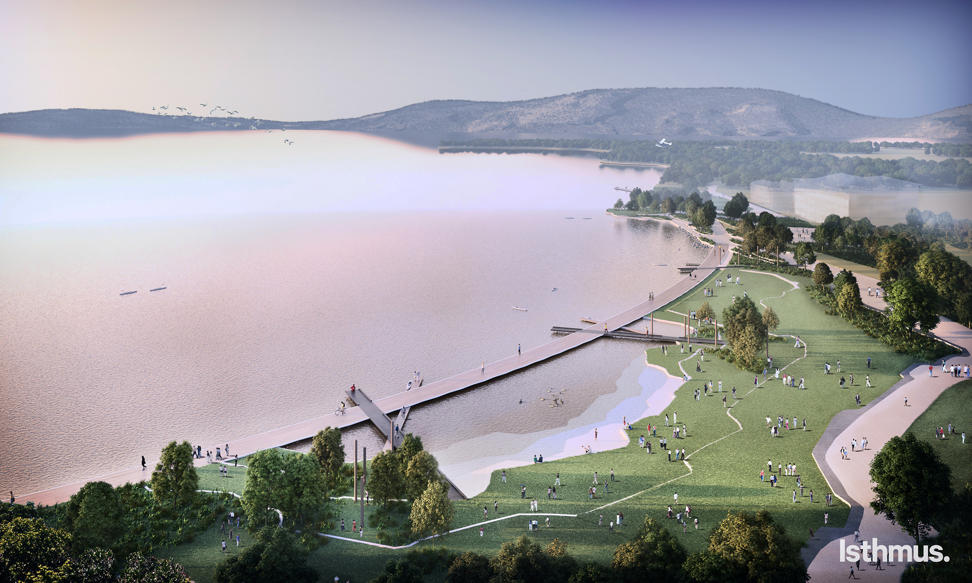 Conceptual impression of the Rotorua Lakefront development. Image / Supplied