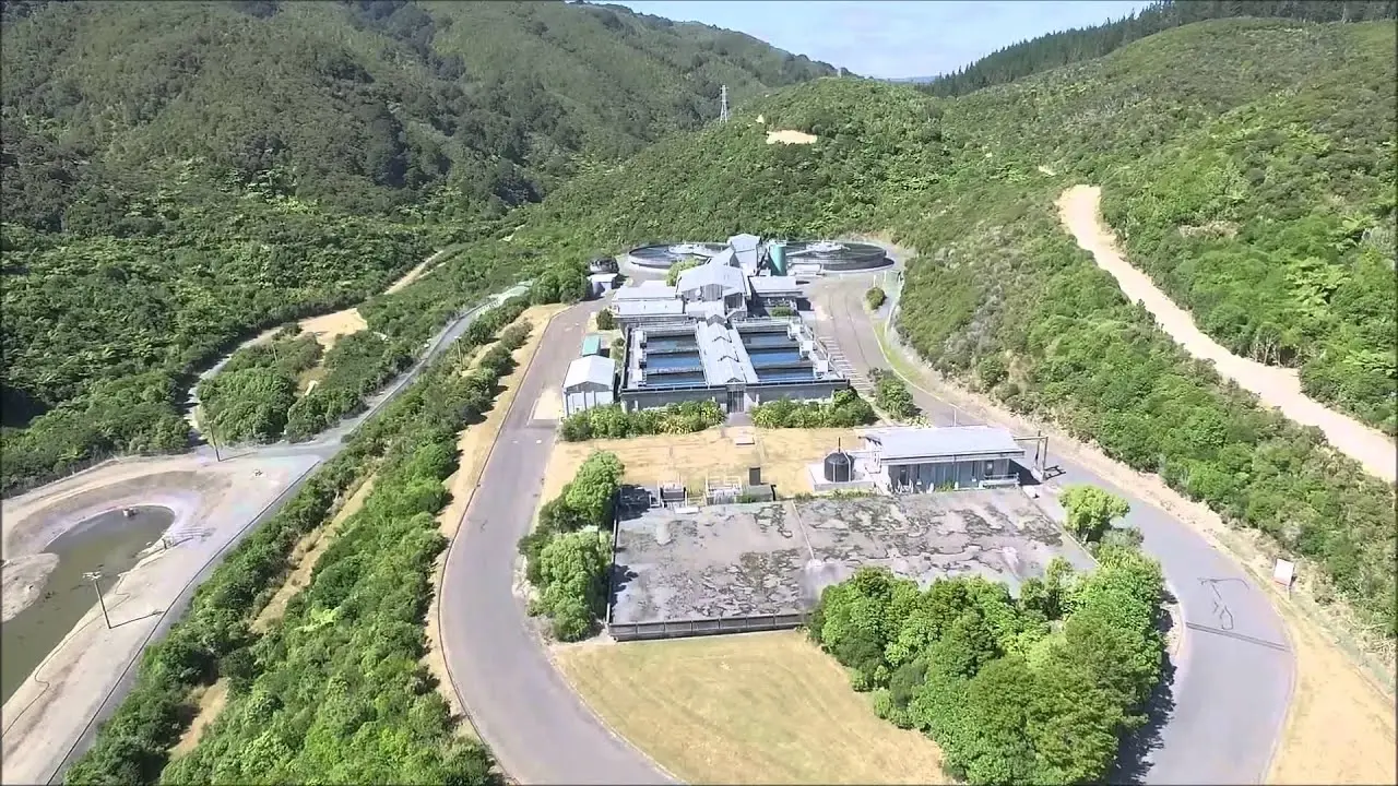 The Te Marua water treatment plant in Upper Hutt. Photo / Wellington Water