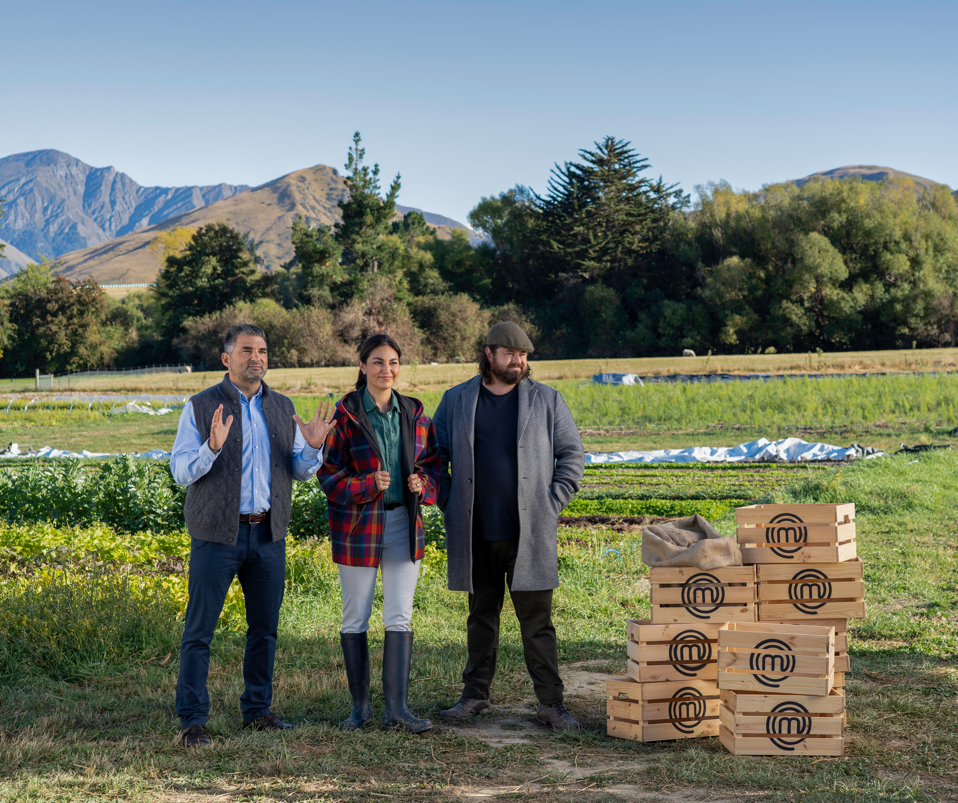 MasterChef NZ judges (from left): Michael Dearth, Nadia Lim and Vaughan Mabee