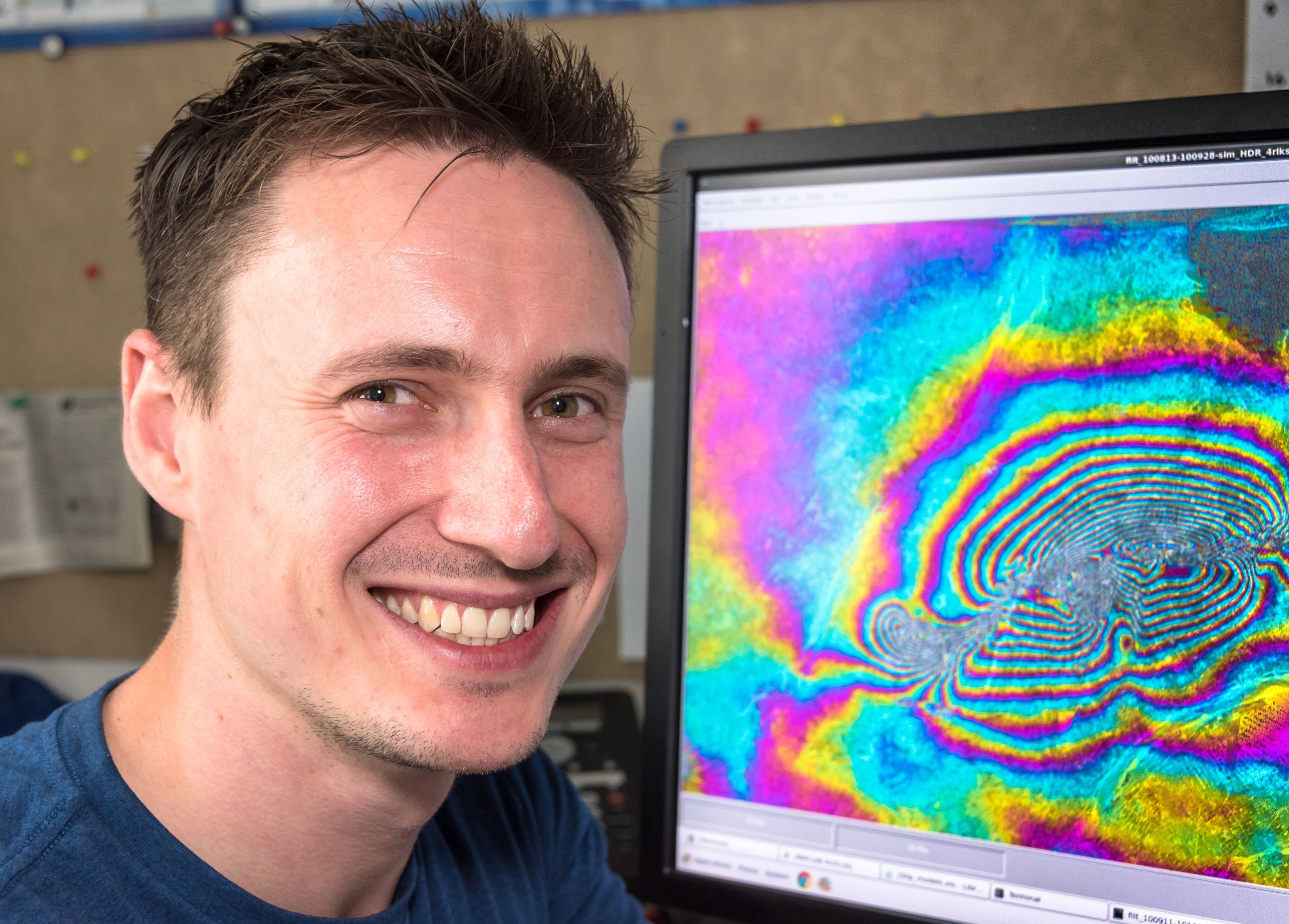 Lead author and GNS Science geodesy specialist Ian Hamling. Photo / Supplied