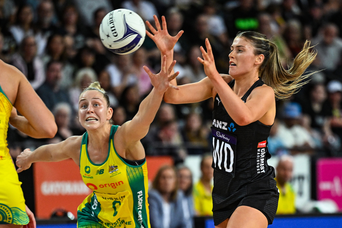 Kate Heffernan in action against Australia last year. Photo / Photosport