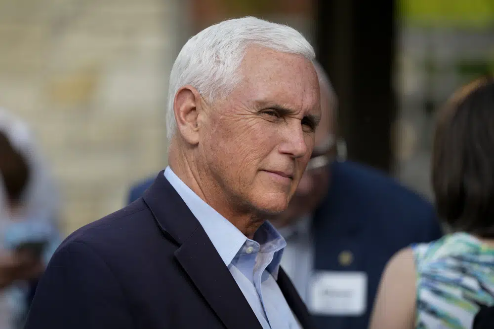 Former Vice President Mike Pence. Photo / AP