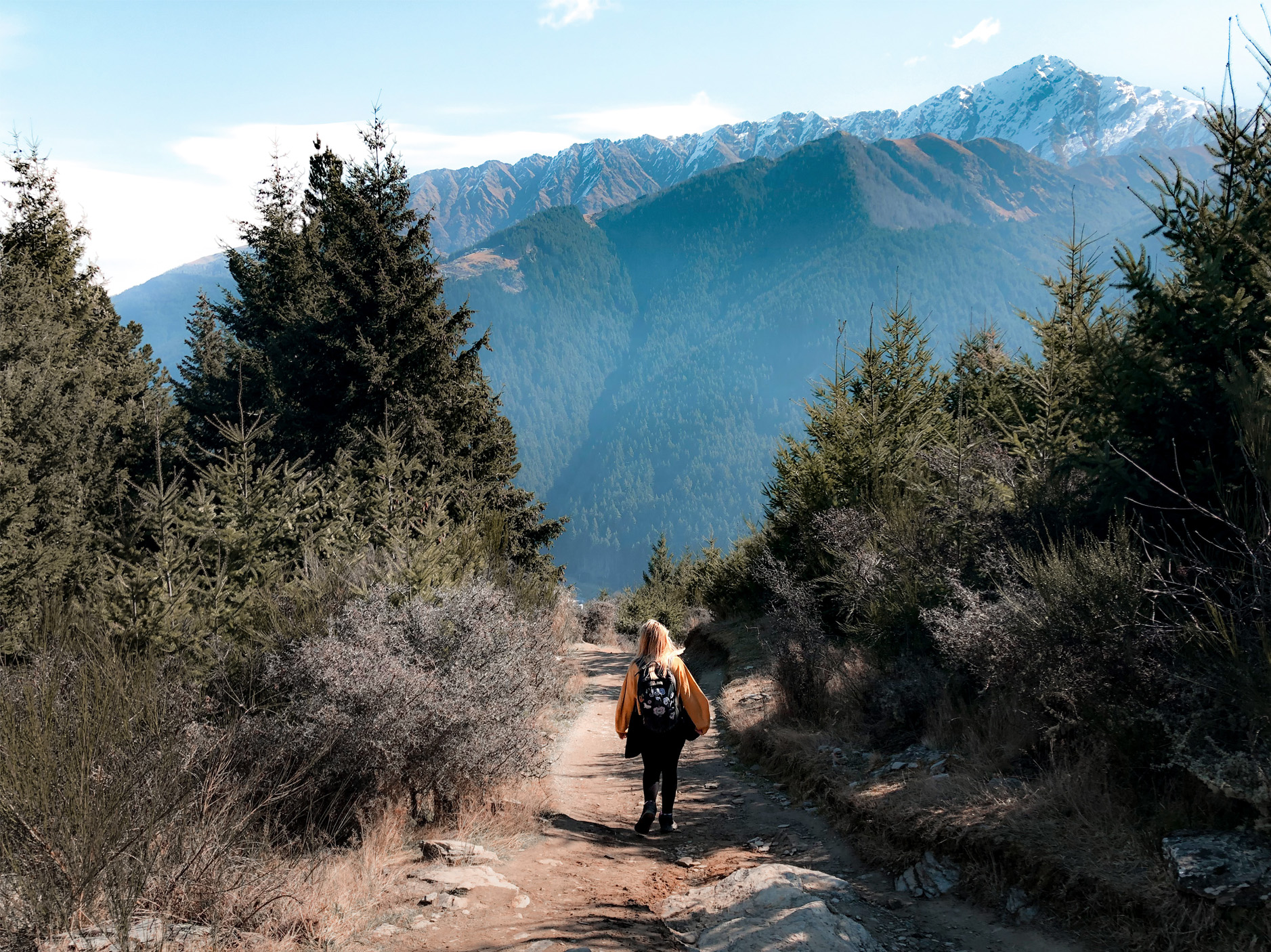 Queenstown Hill Summit Walk is the perfect way to stretch your legs. Photo / The Flains Travel