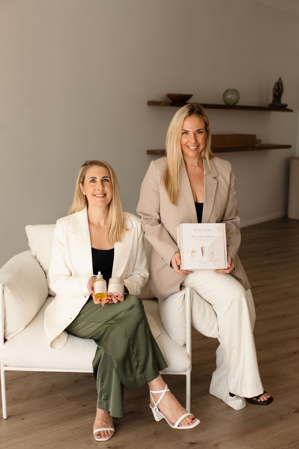 Yasmin Shepherd and Lara Henderson of Pure Mama. Photo / Supplied