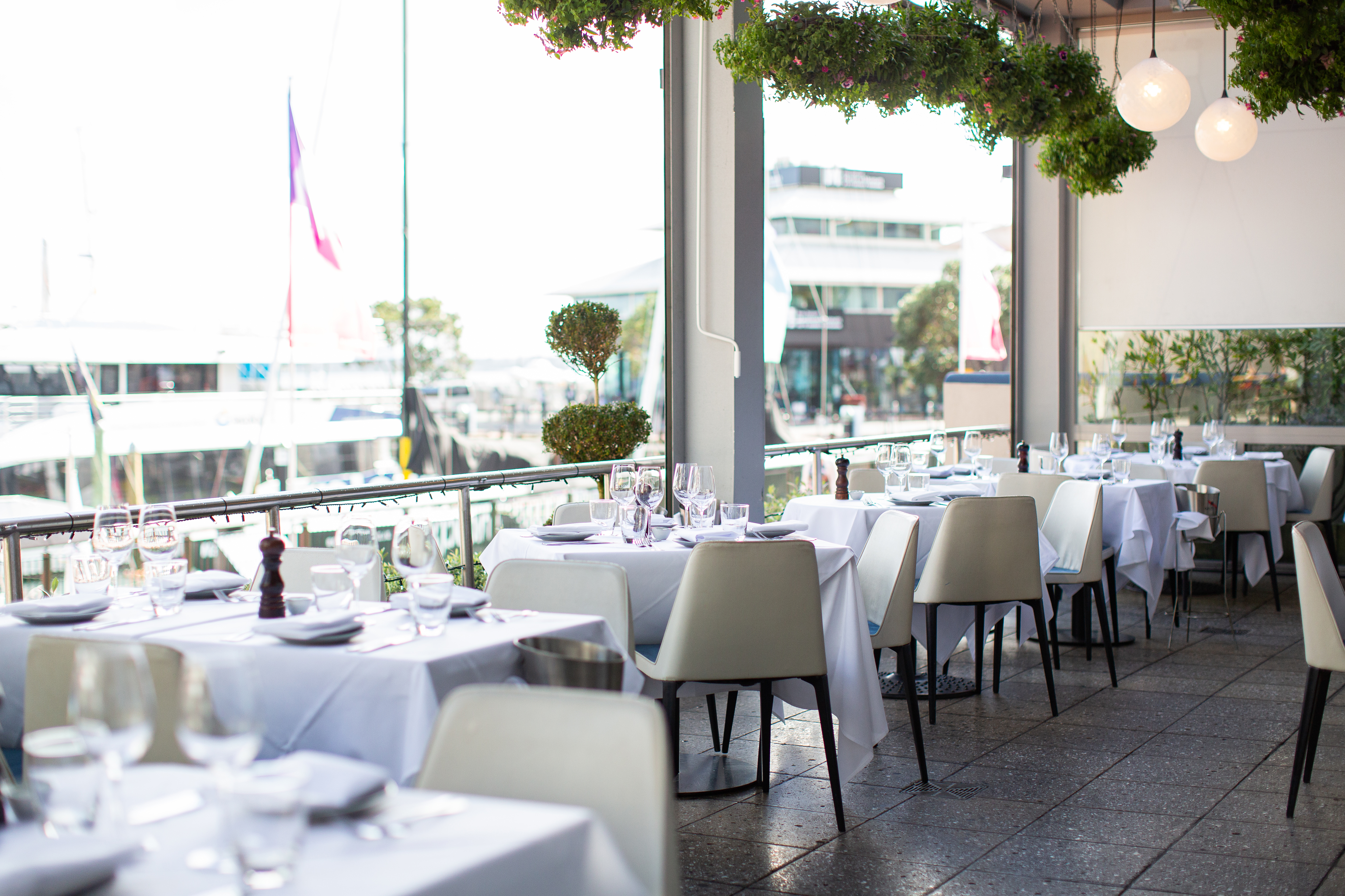 The sought-after terrace at Soul Bar. Photo / Babiche Martens