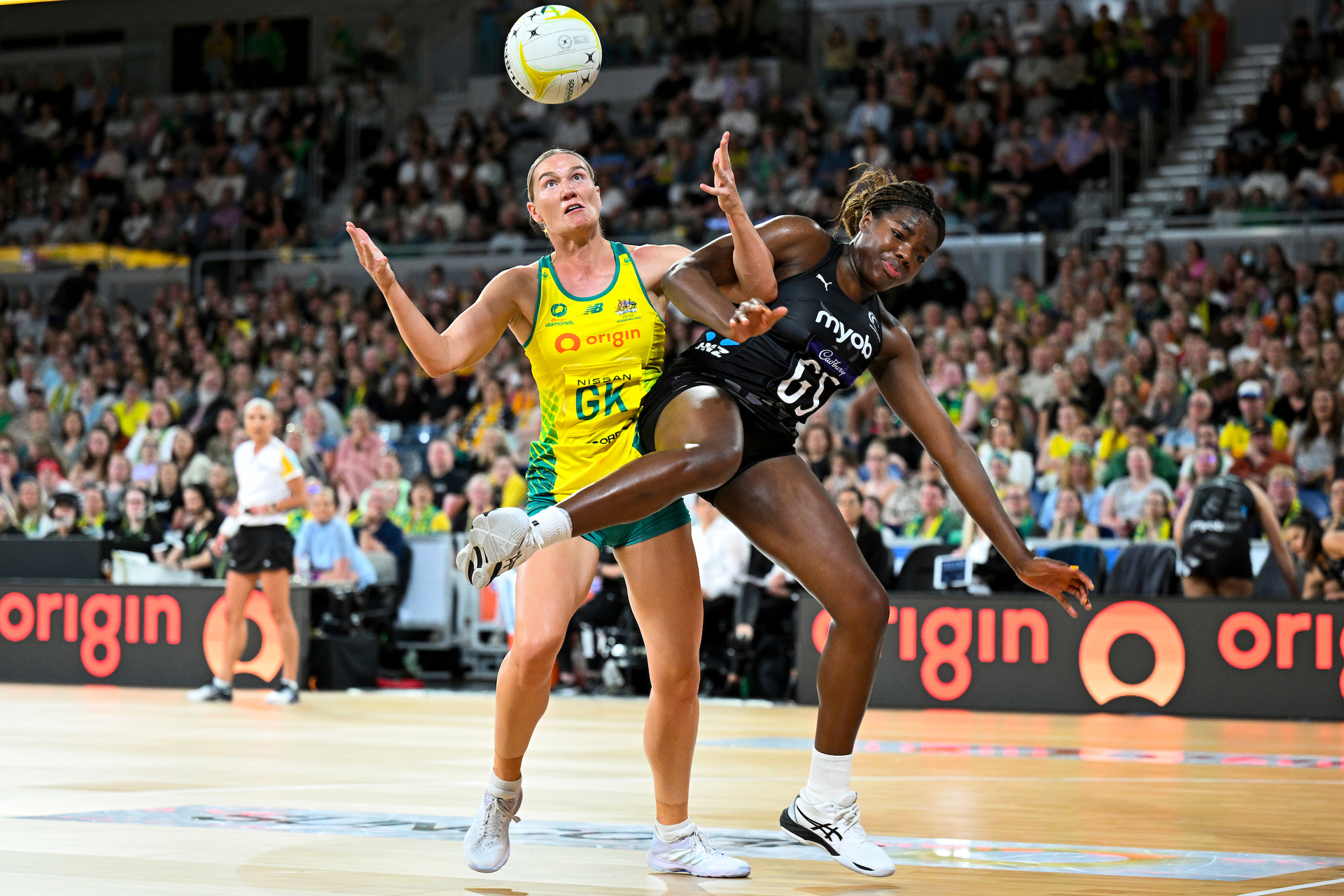 Grace Nweke's expecting to cop plenty of physicality from international defenders. Photo / Photosport