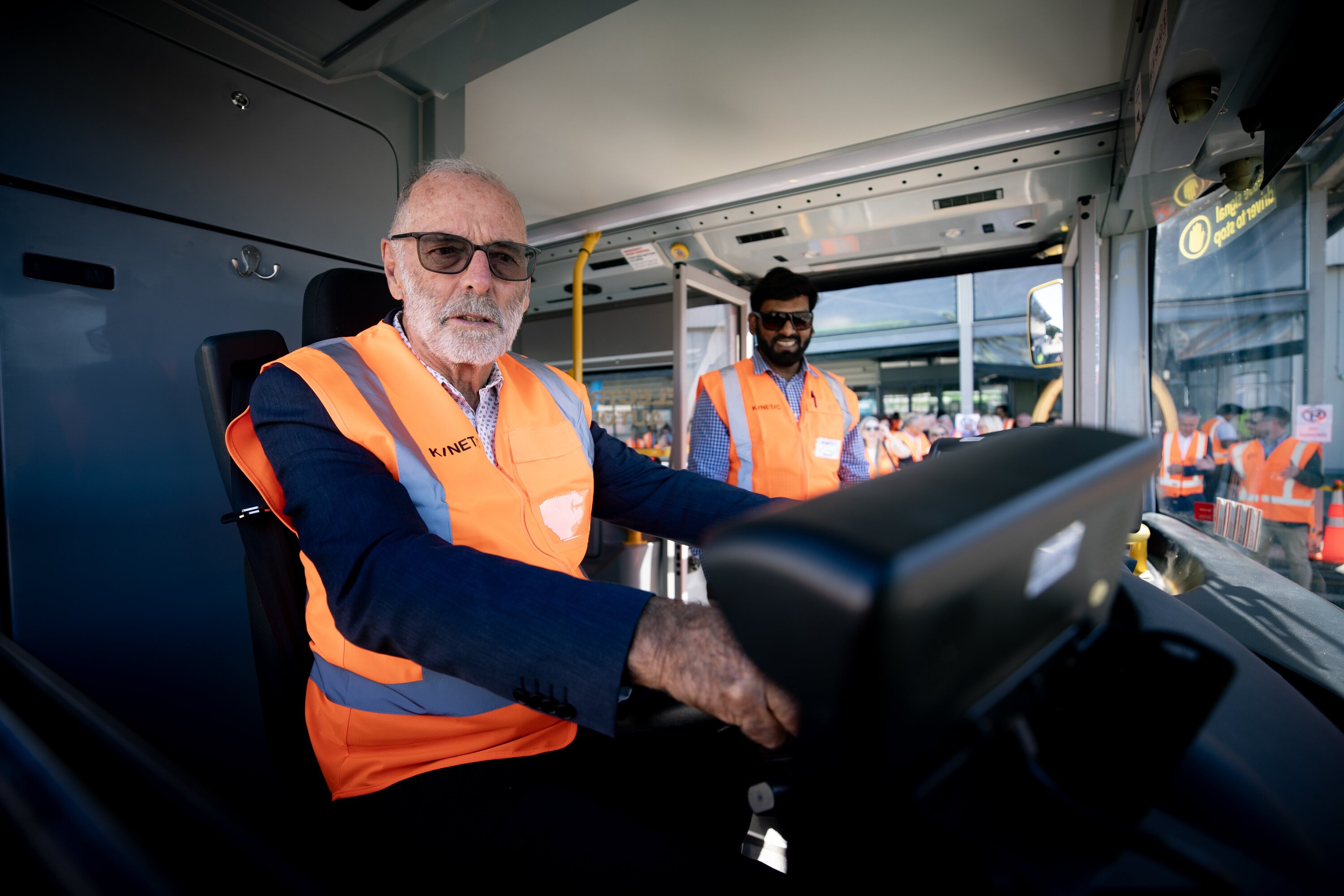 Auckland Mayor Wayne Brown wants to be in the driver's seat running Auckland Transport. Photo / Dean Purcell